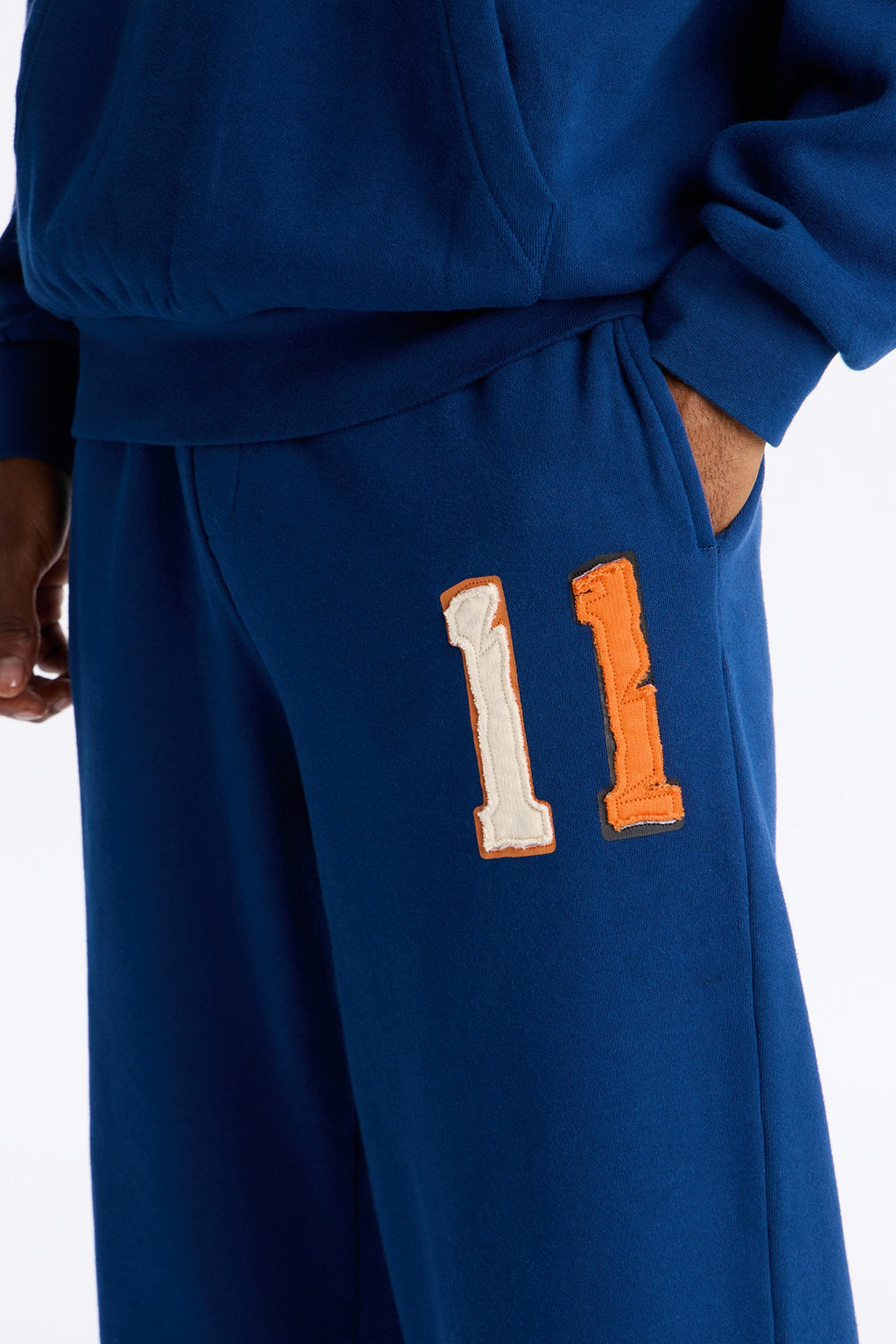 Broadway Patch Sweatpants - Navy