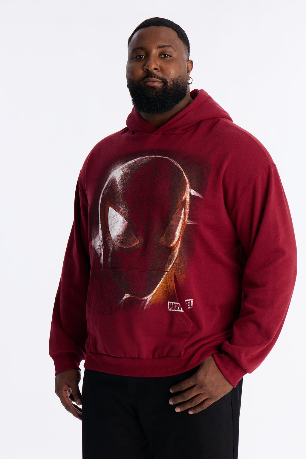 Marvel Spiderman Be Greater Hoodie - Burgundy