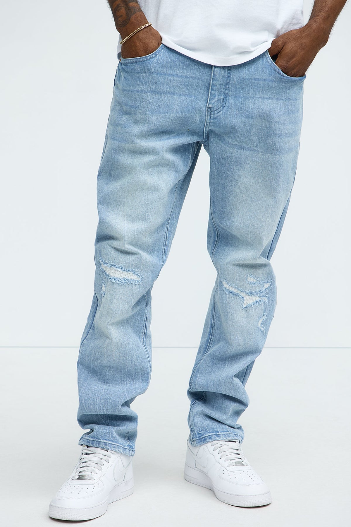Dreamy Slim Jeans - Light Blue Wash