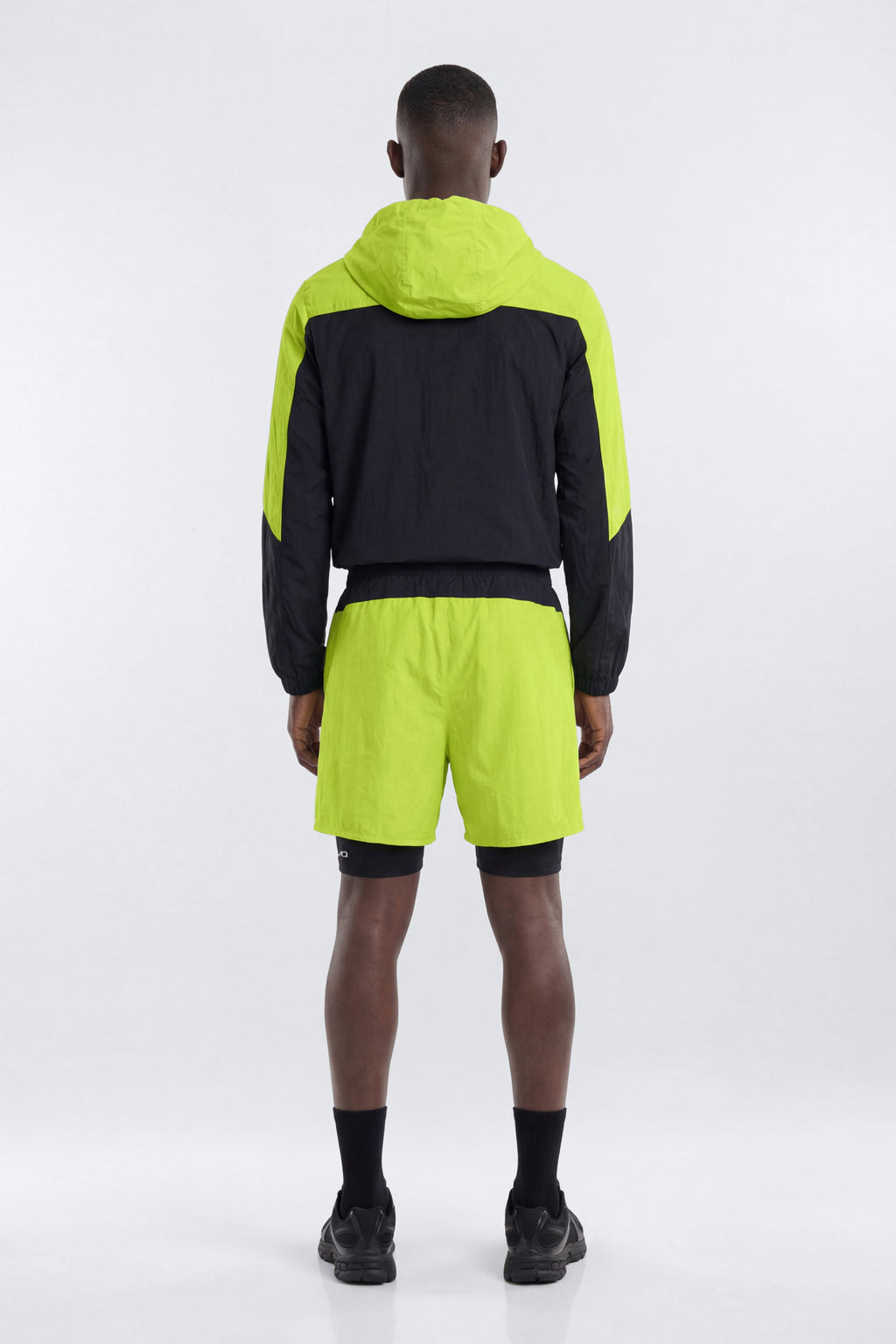 ProRipStop 7″ Built In Compression Shorts - Neon Yellow