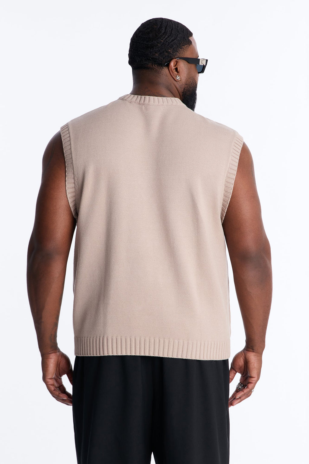 Soft Sands Sweater Vest - LightBrown
