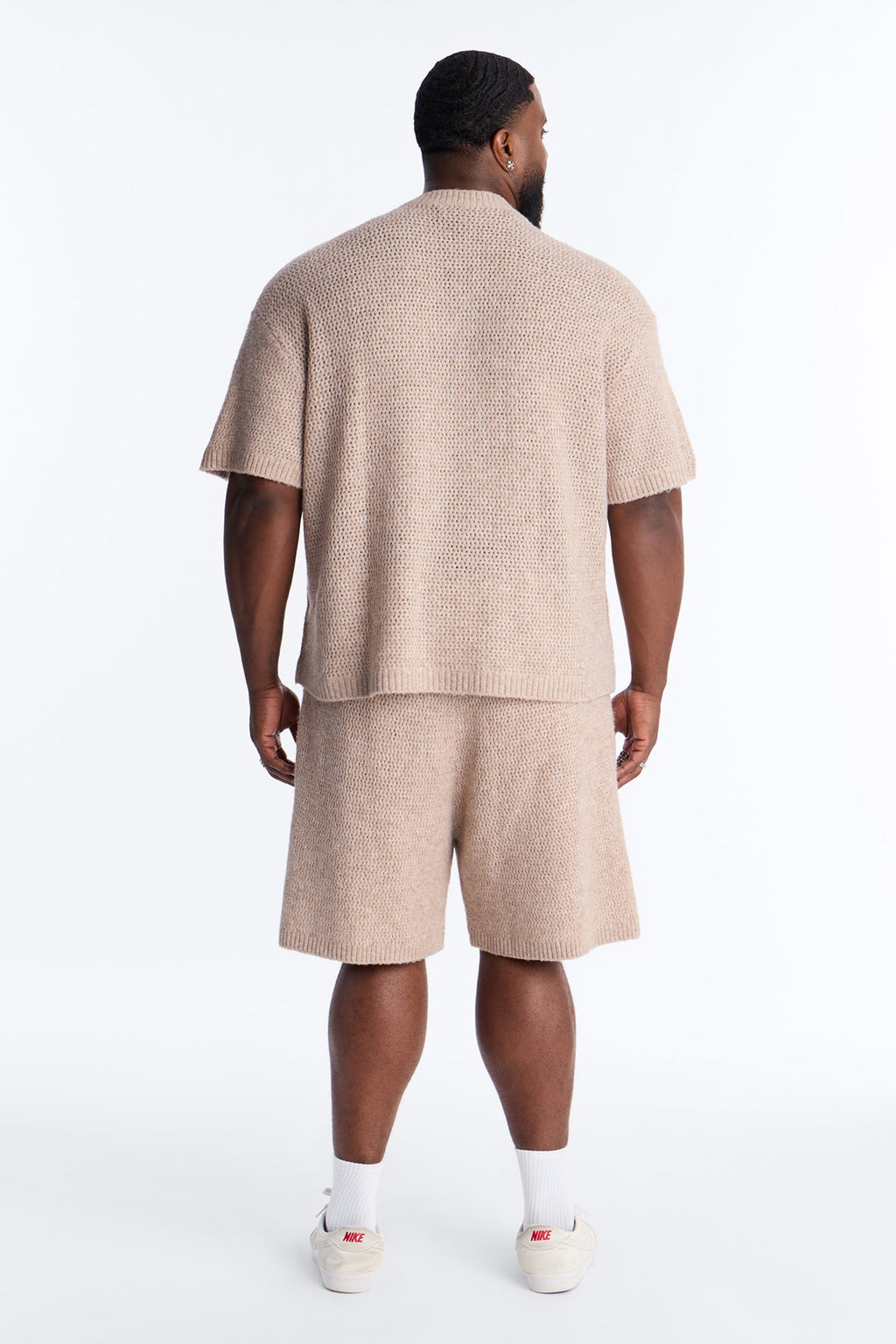 Oversized Venice Sweater Shirt - Stone