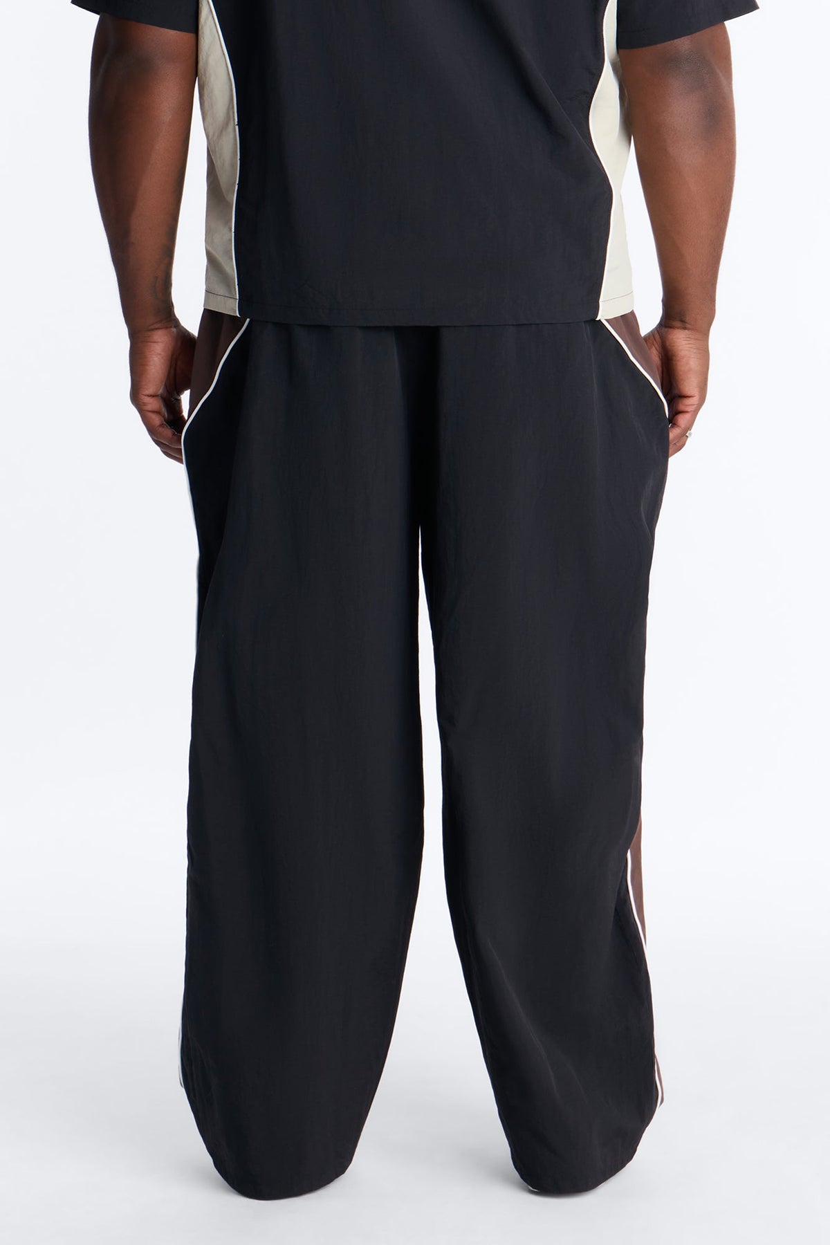 Barrel Osaka Block Pant - Black/Brown