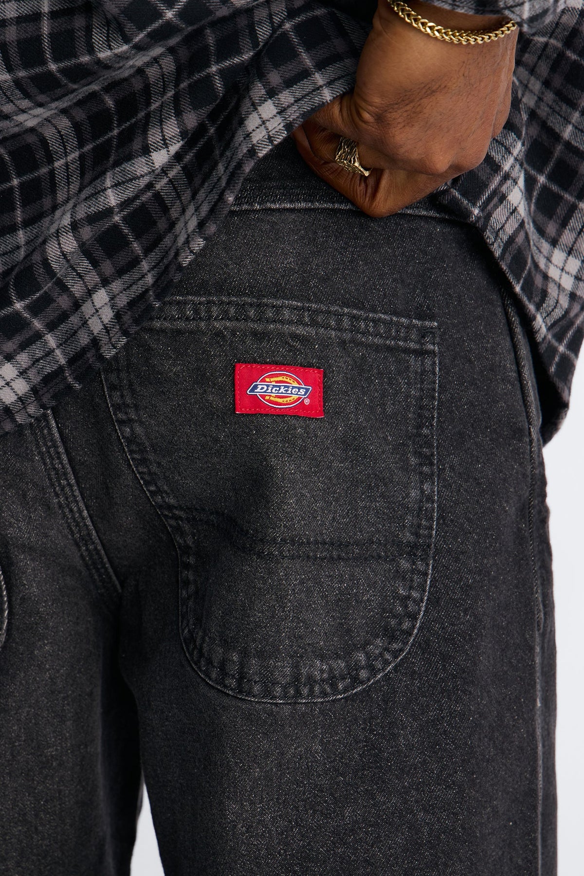 Dickies Relaxed Straight Jean - Black Wash