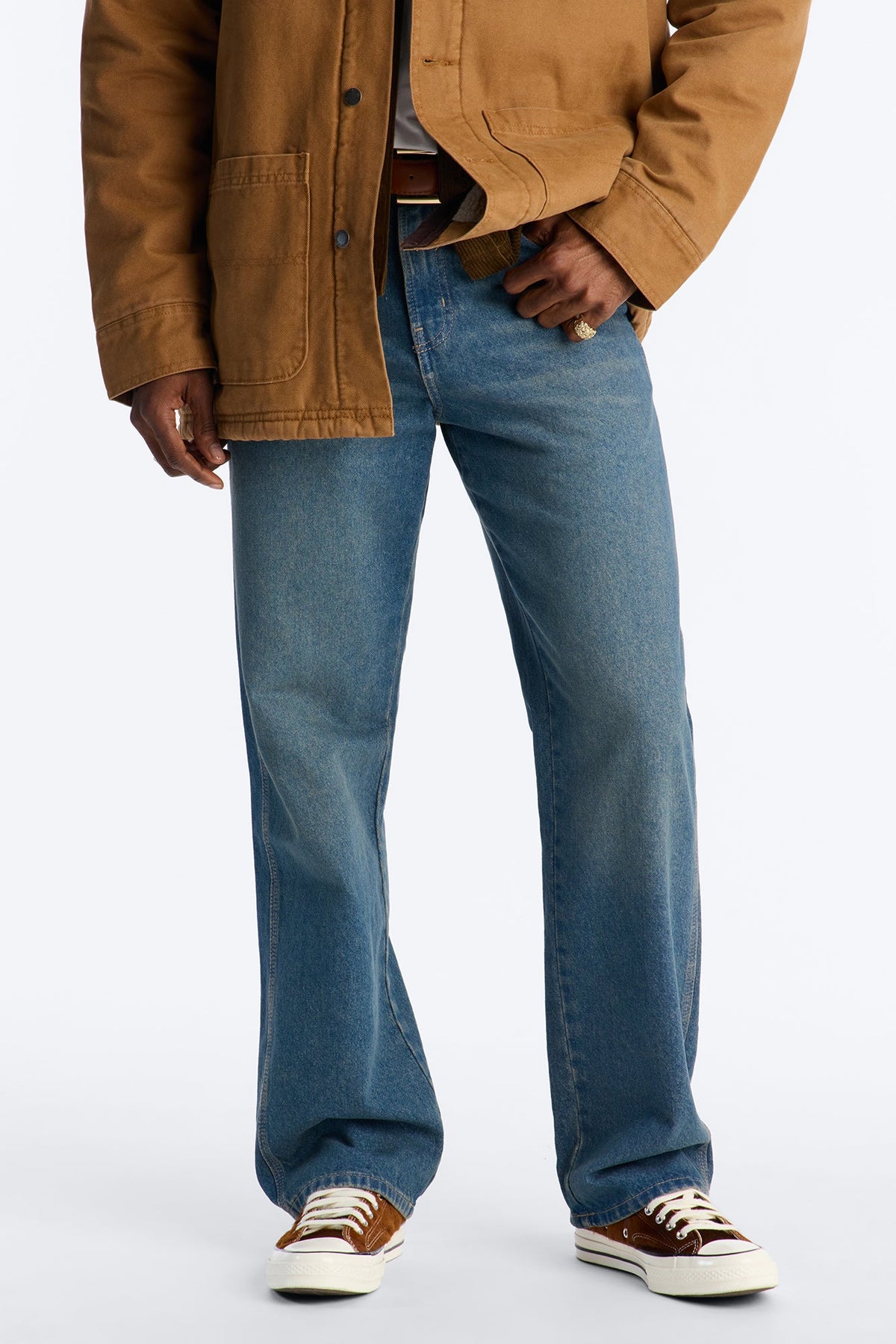 Dickies Relaxed Straight Jean - Vintage Blue Wash