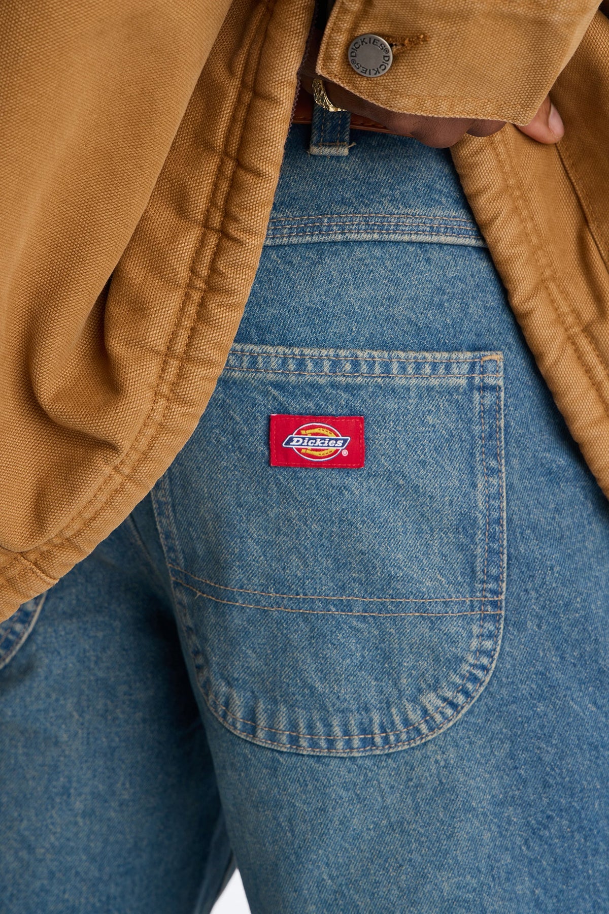 Dickies Relaxed Straight Jean - Vintage Blue Wash