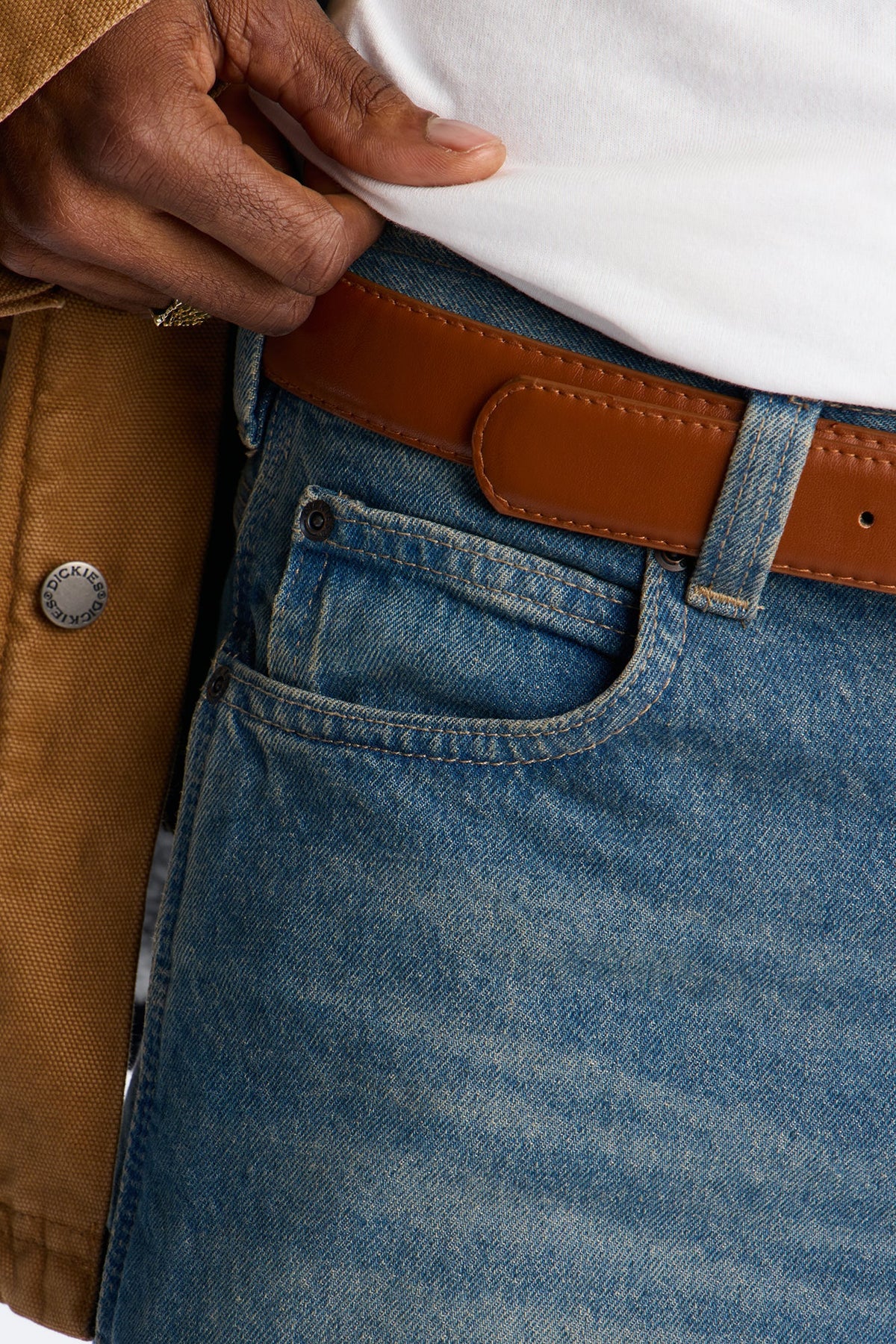 Dickies Relaxed Straight Jean - Vintage Blue Wash