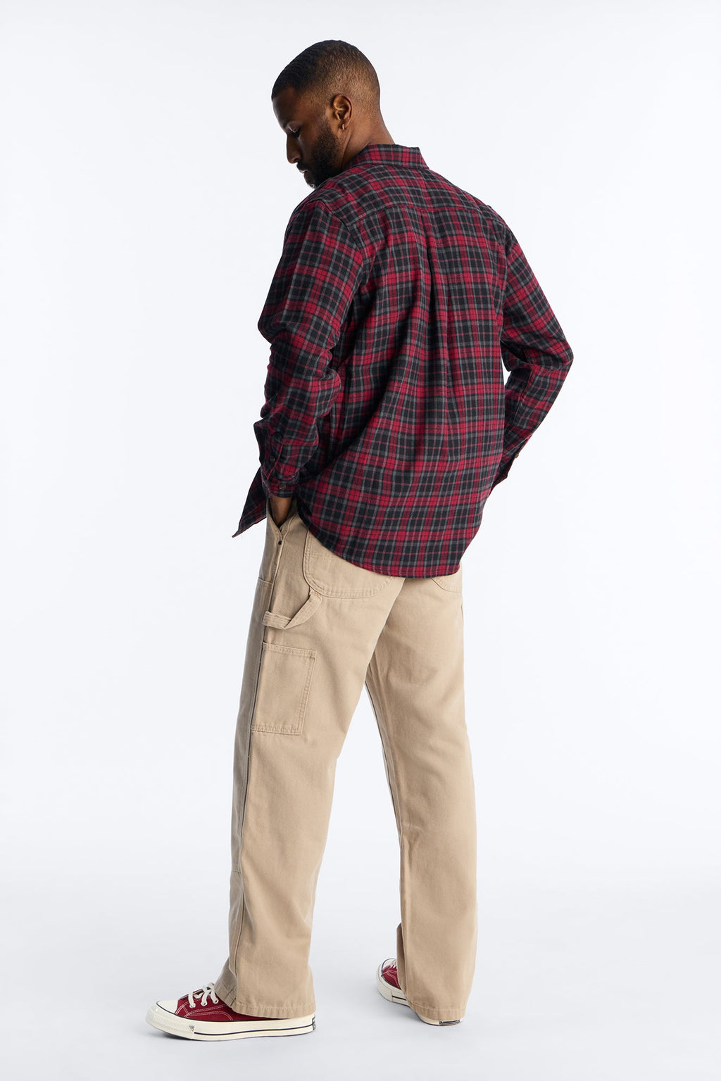 Dickies Flannel Work Shirt - Red