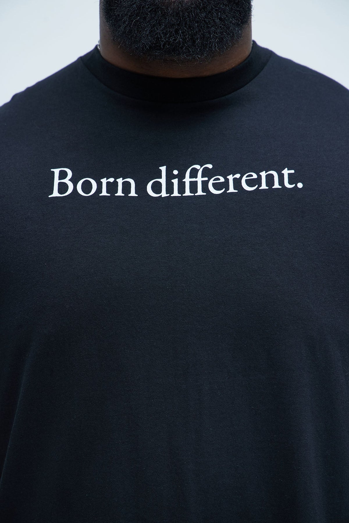 Born Different Short Sleeve Tee - Black