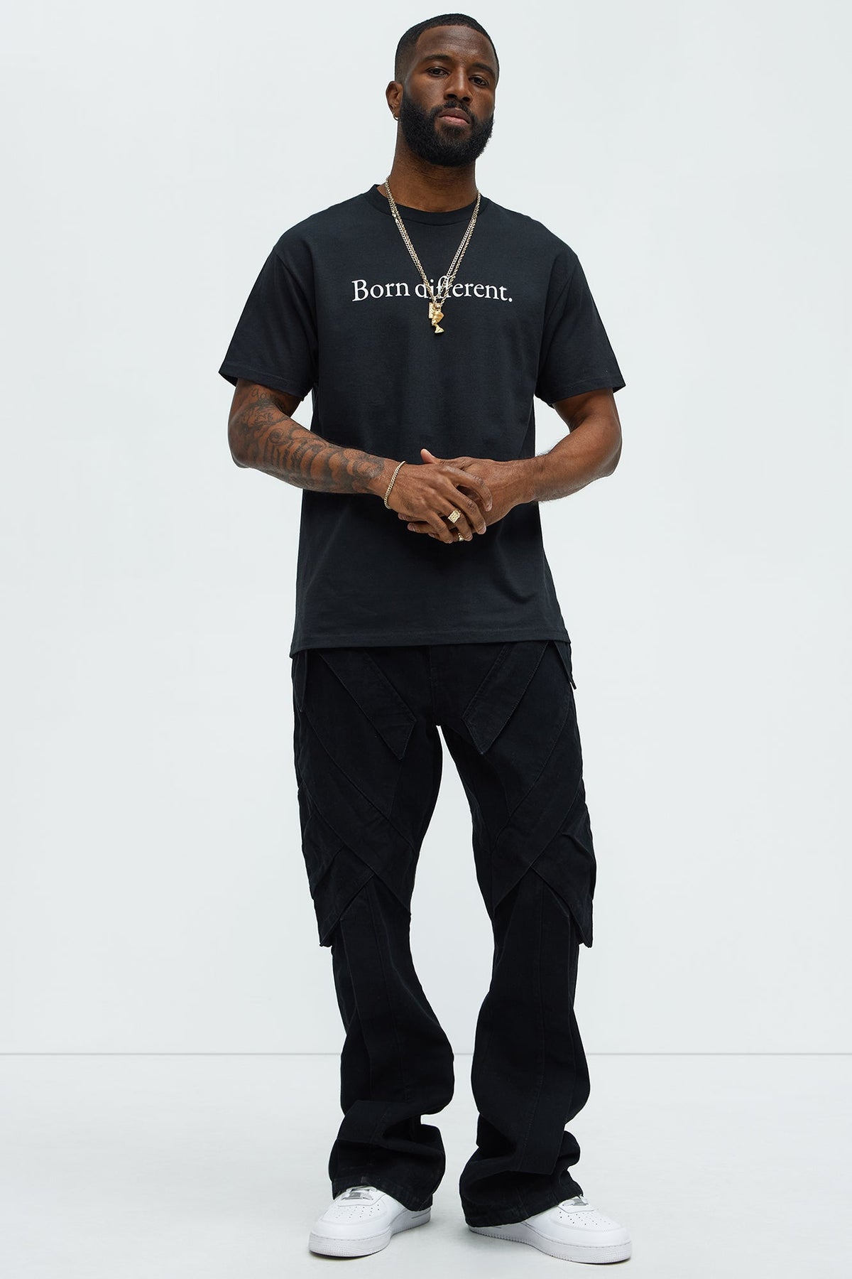 Born Different Short Sleeve Tee - Black