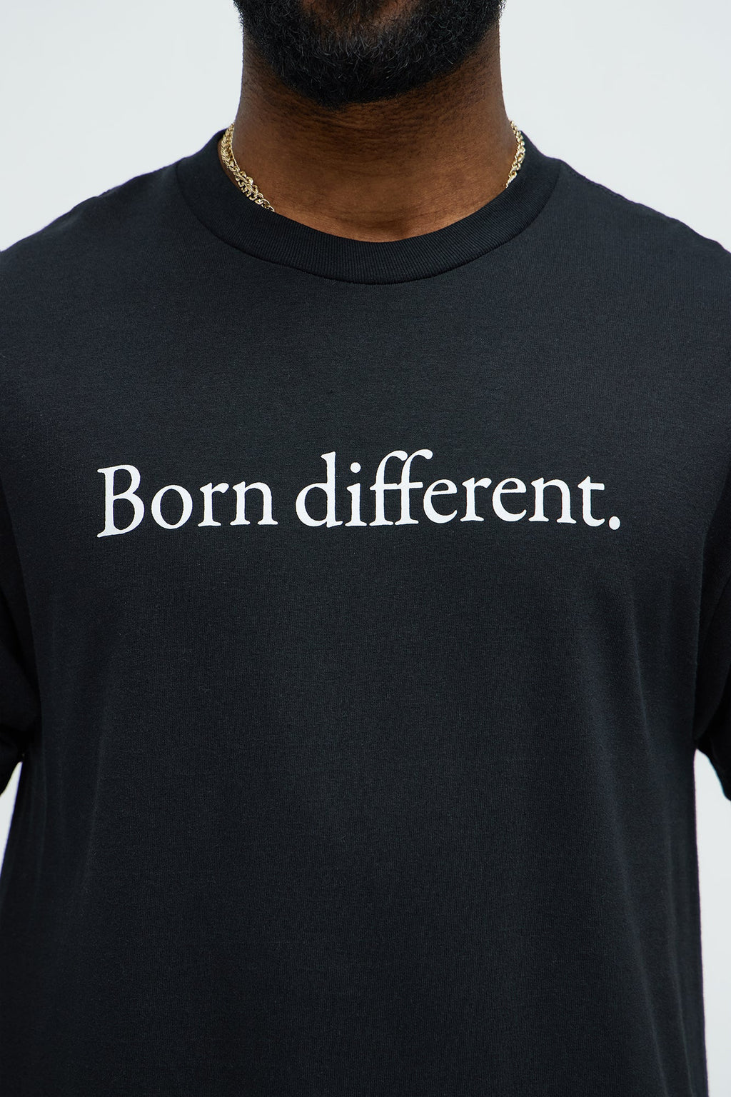 Born Different Short Sleeve Tee - Black