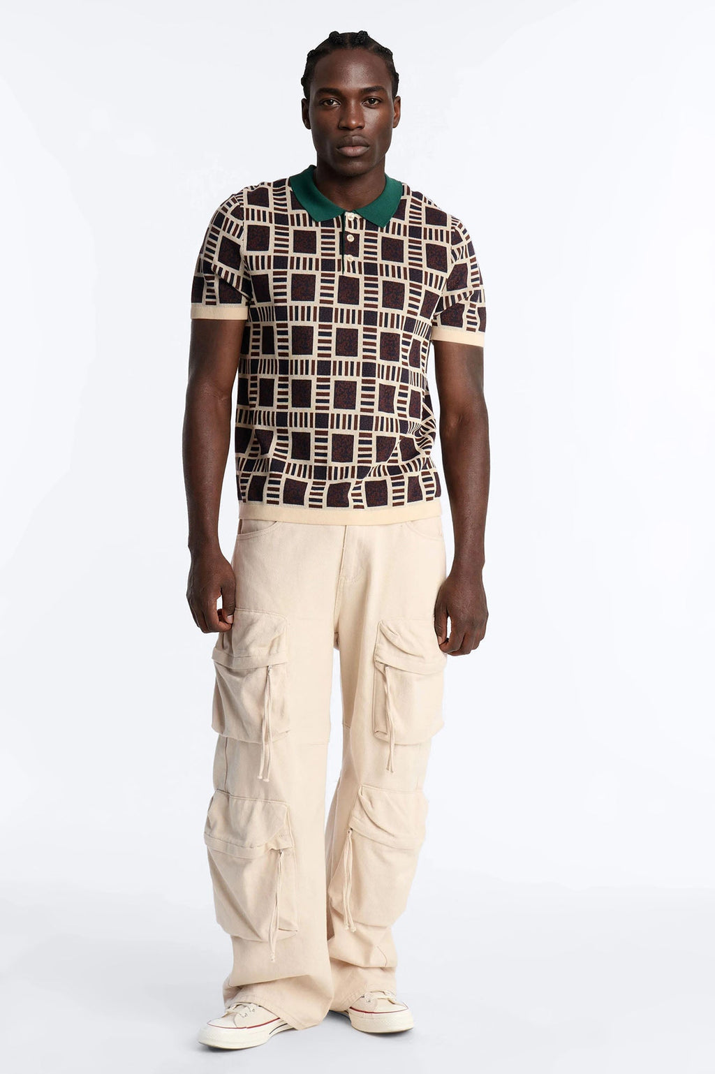 Westbury Knit Polo - Brown