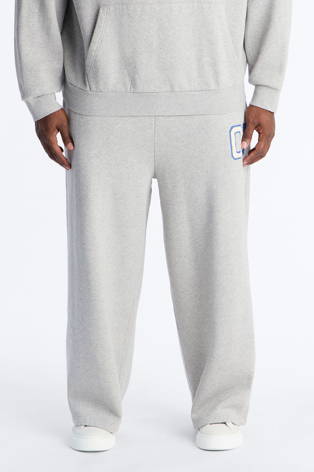 Mellow Patch Sweatpants - Heather Grey