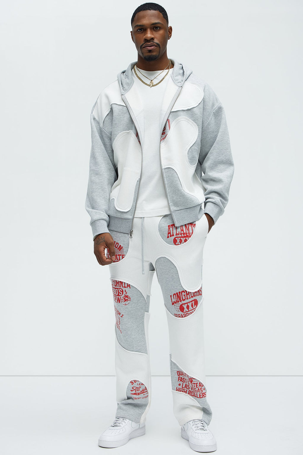 Tyson Champion Straight Sweatpants - Heather/Combo