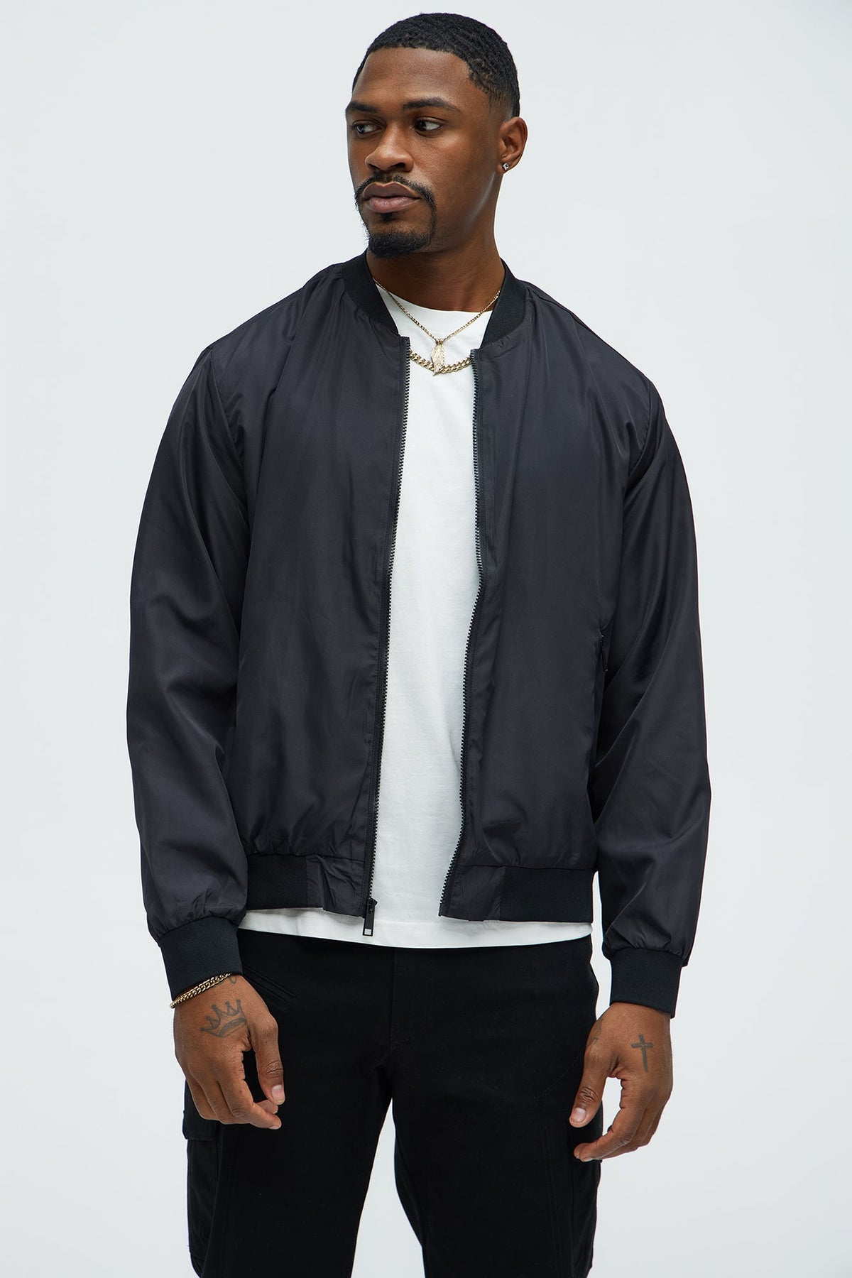 Eddie Bomber Jacket - Black