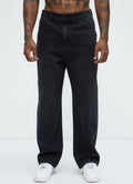The Weekend Baggy Jeans - Black Wash