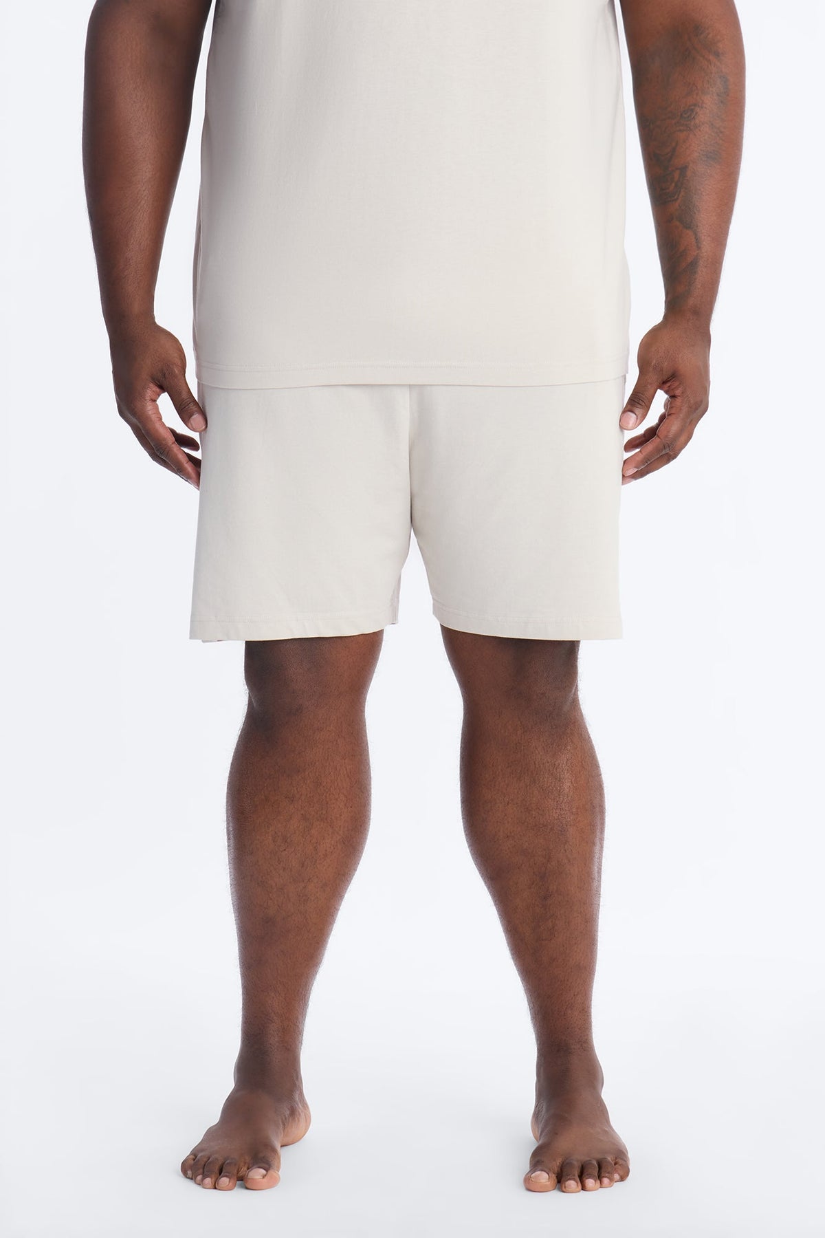 Essential Modal Lounge Shorts - Stone