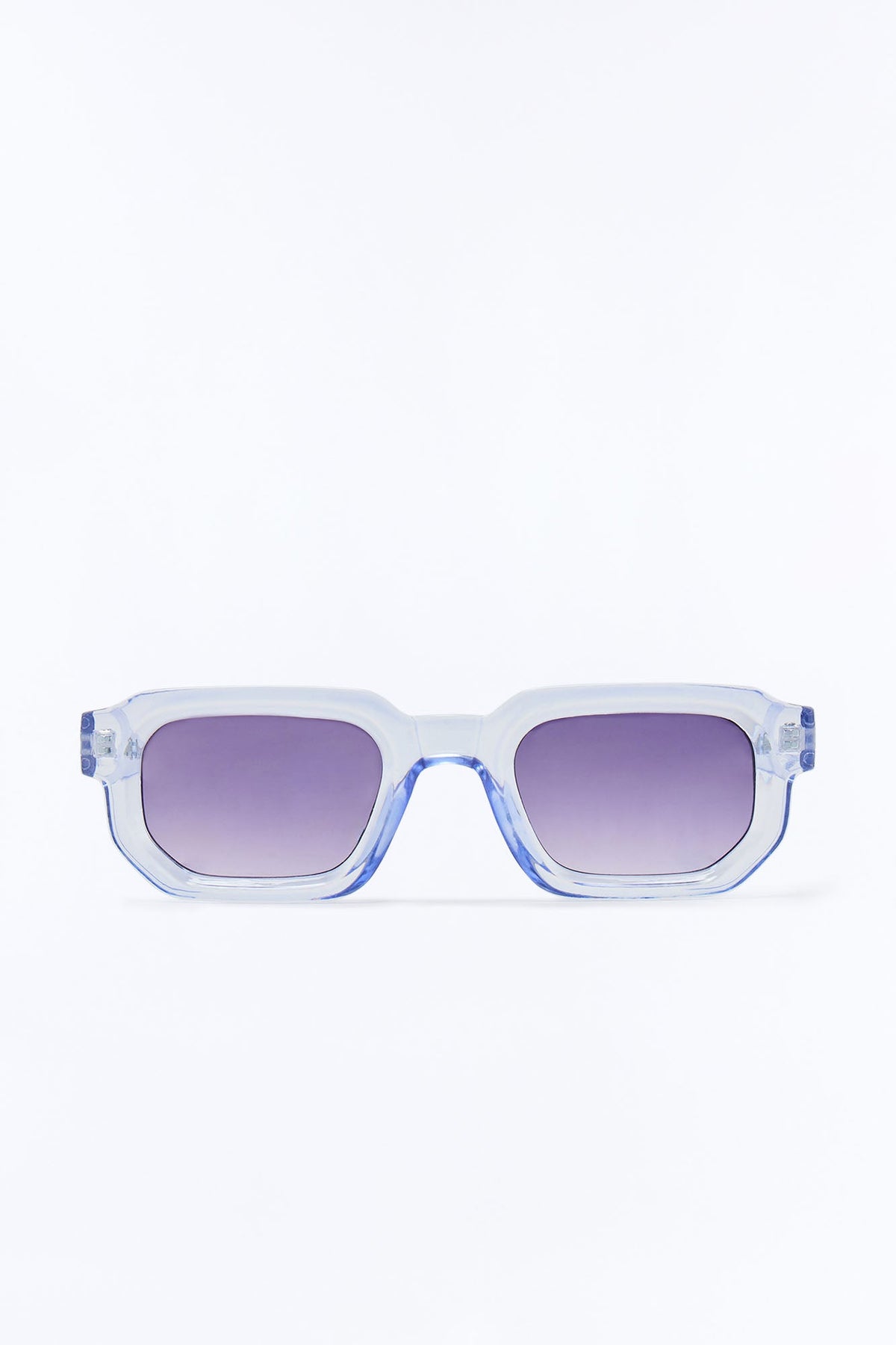 Crisp Cool Square Sunglasses - Blue