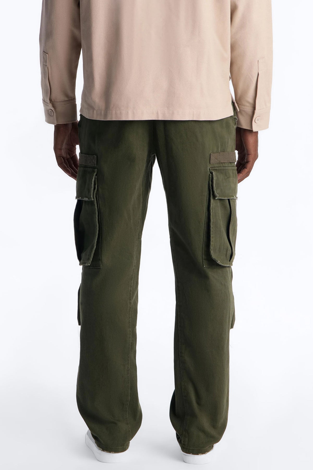 Straight Carter Point Utility Pant - Olive