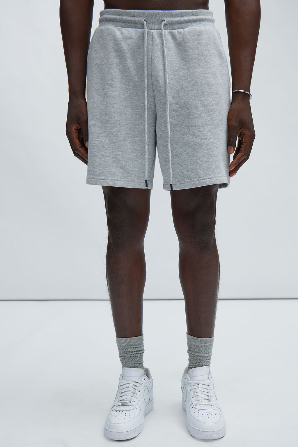 Tyson Sweatshort - Heather Grey