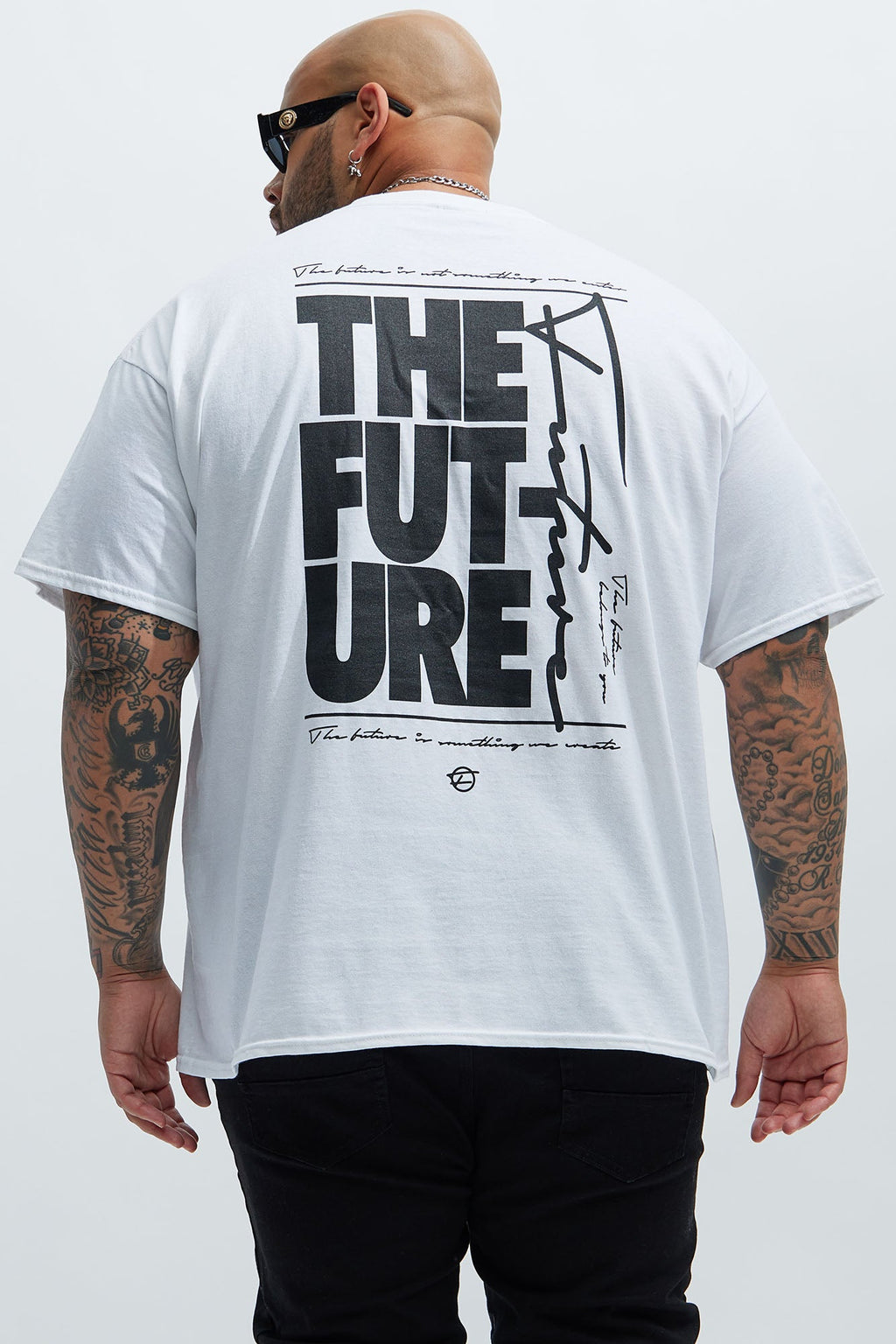 The Future Signature Short Sleeve Tee - White