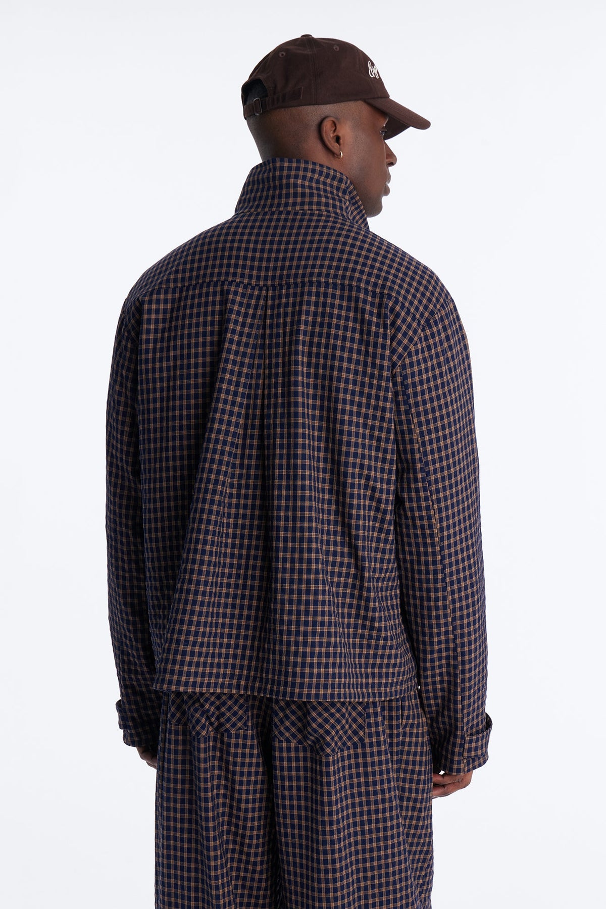 Relaxed Downtown London Shirt Jacket - Navy