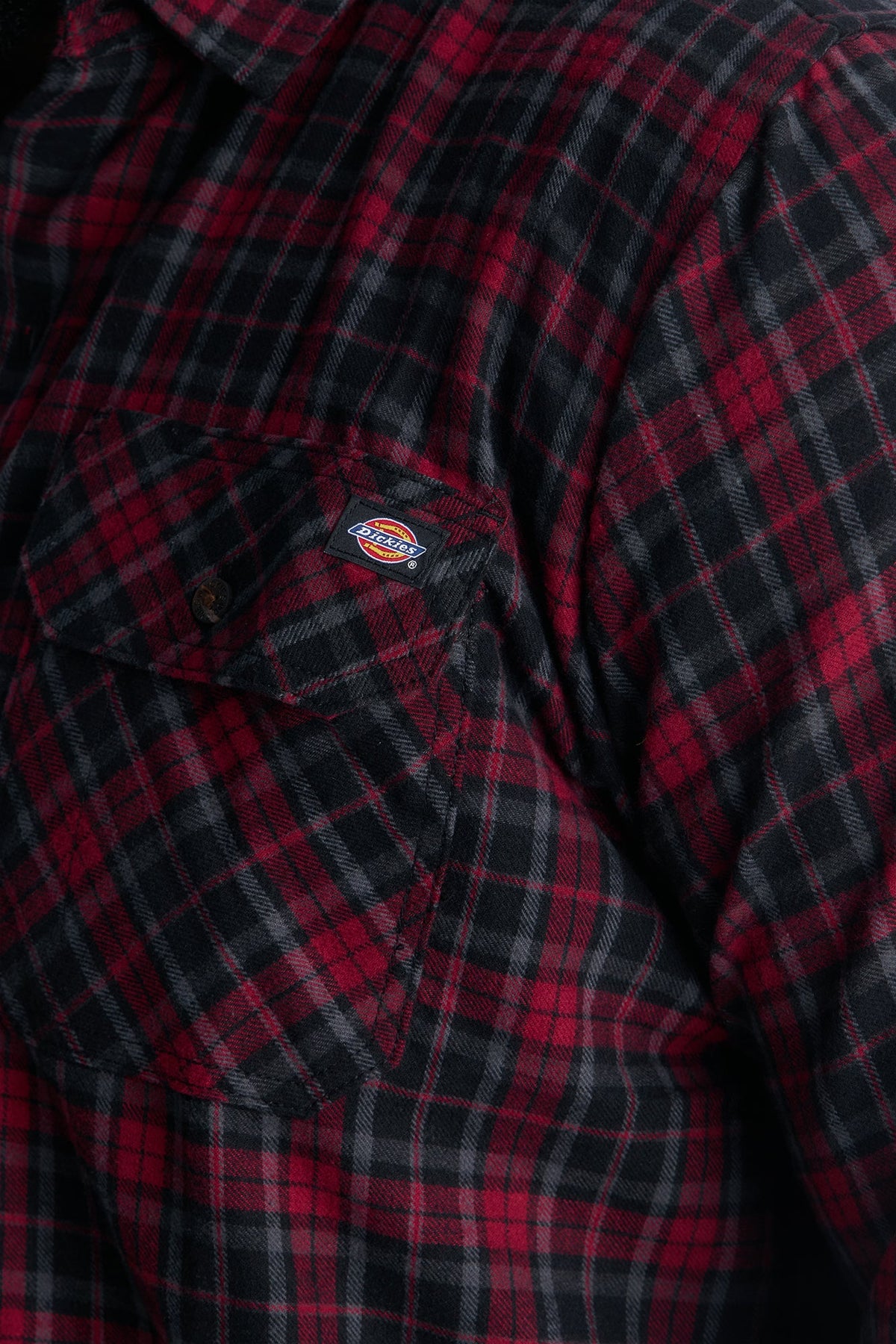 Dickies Flannel Work Shirt - Red
