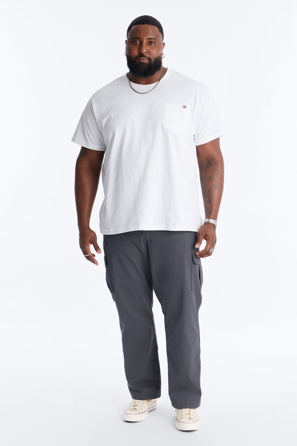 Dickies Twill Cargo Straight Pant - Charcoal