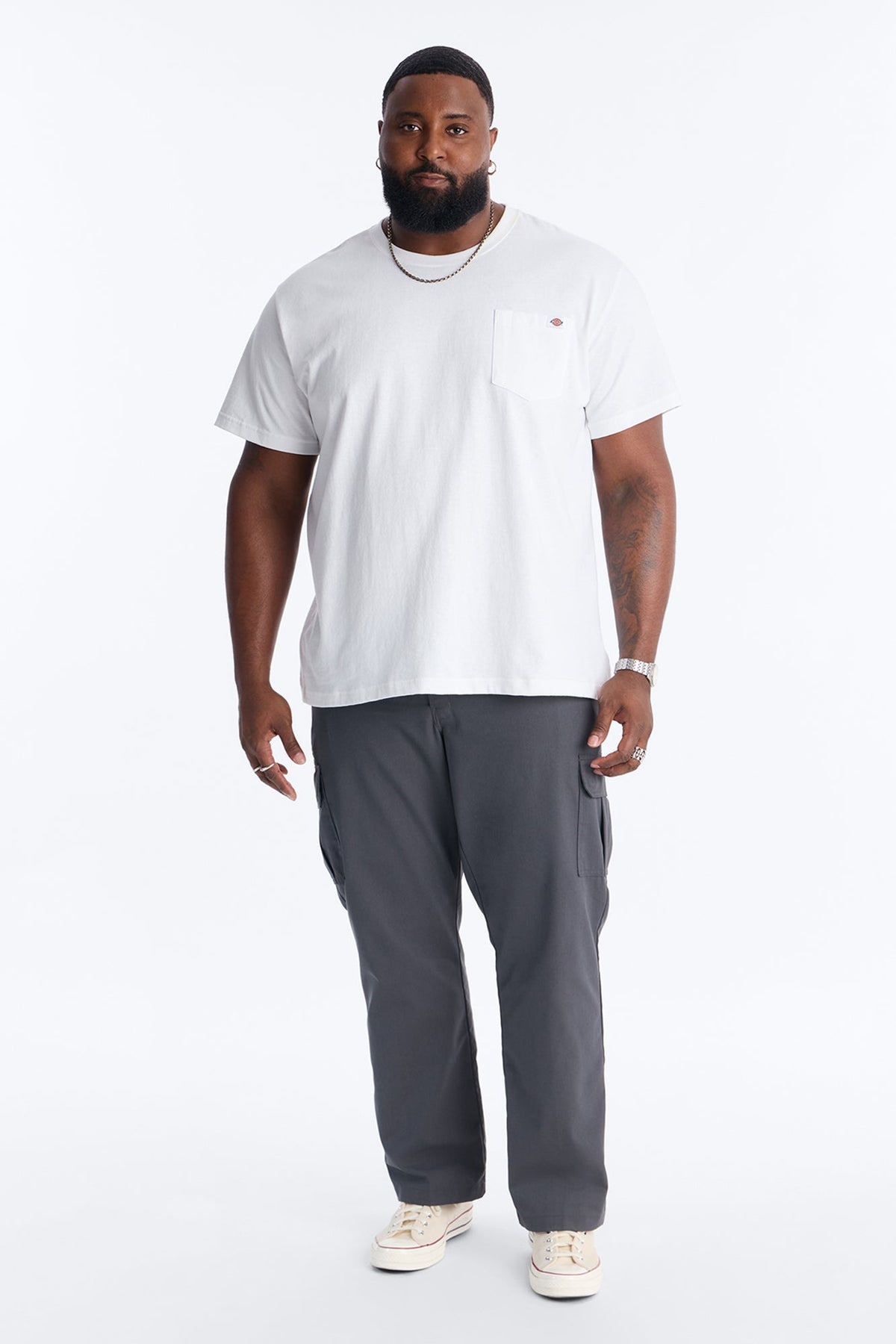 Dickies Twill Cargo Straight Pant - Charcoal