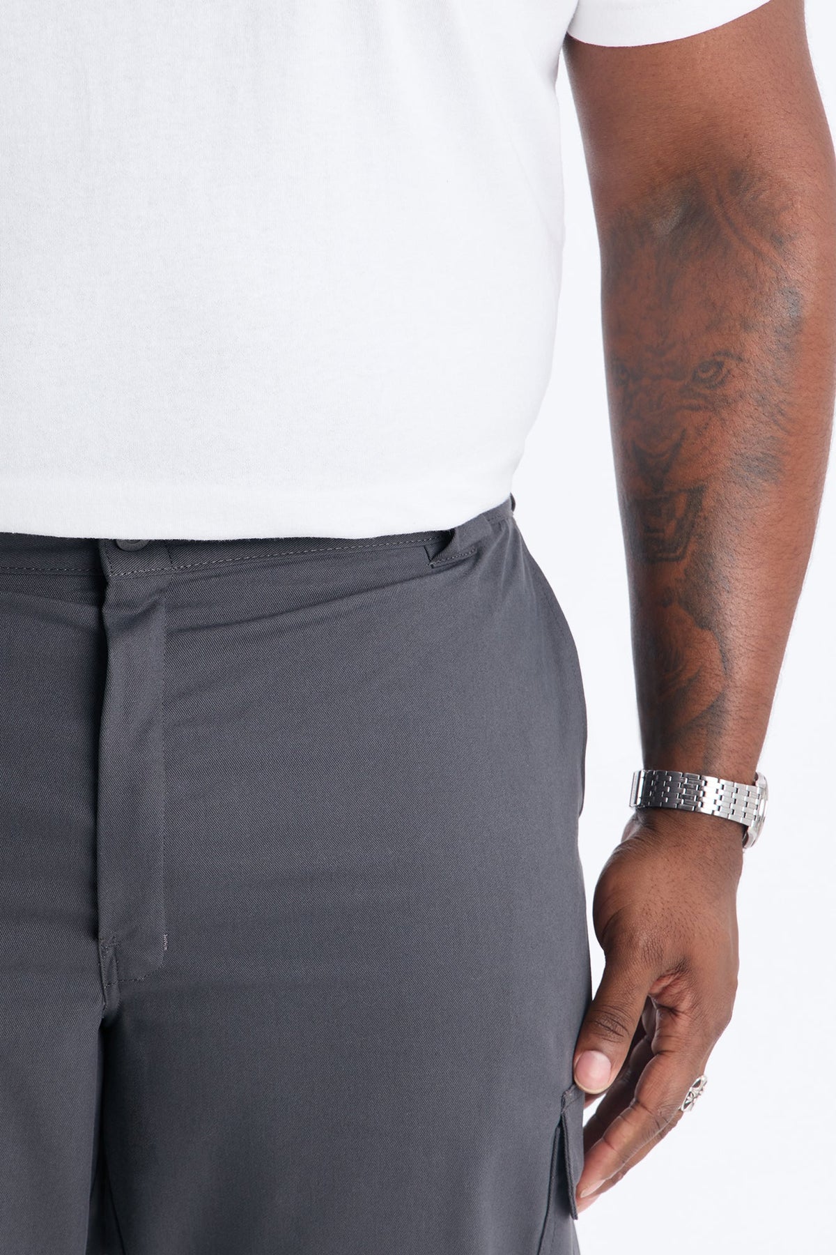 Dickies Twill Cargo Straight Pant - Charcoal