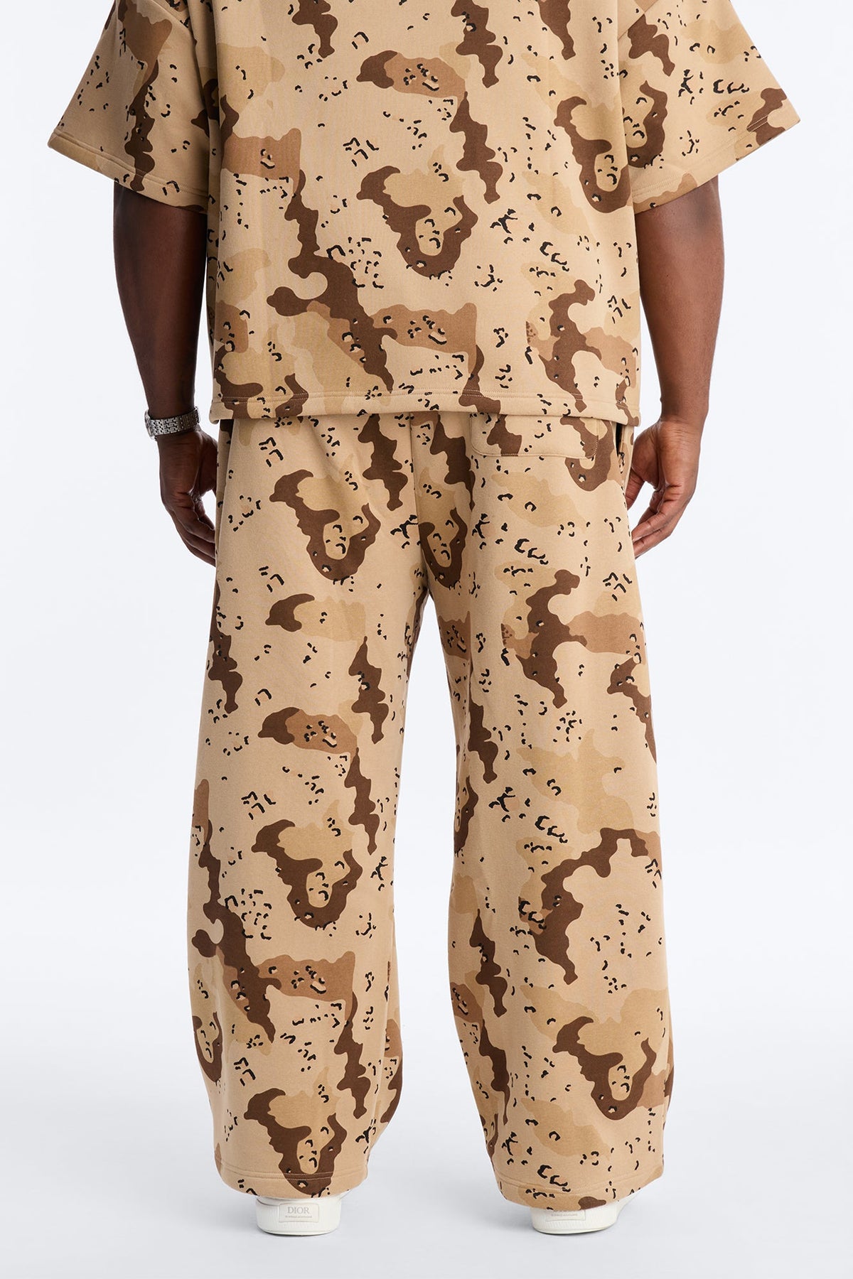 Baggy Time Warp Camo Sweatpants - Camouflage