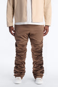 Slim Ultra Stacked Colorblock Pant - Brown