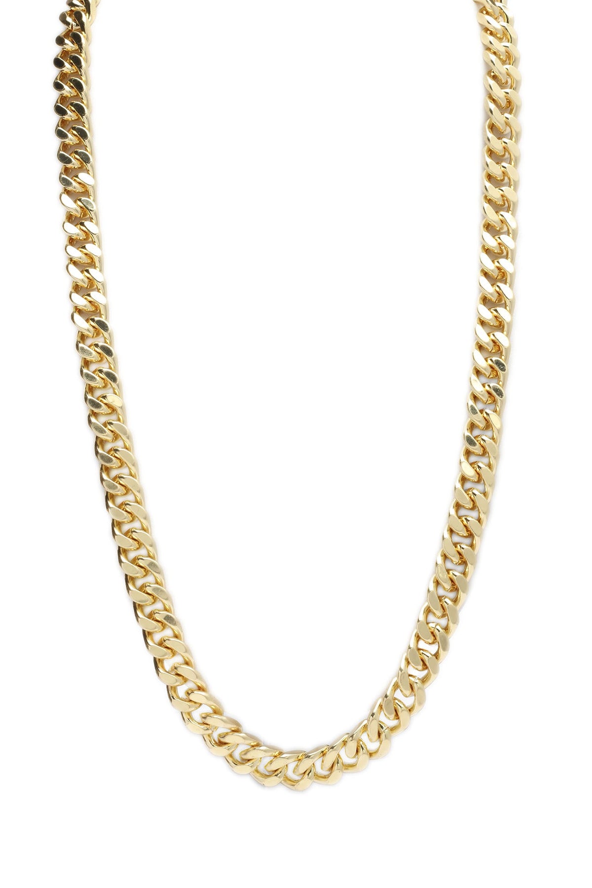 24″ Joe's Cuban Link Chain Necklace - Gold