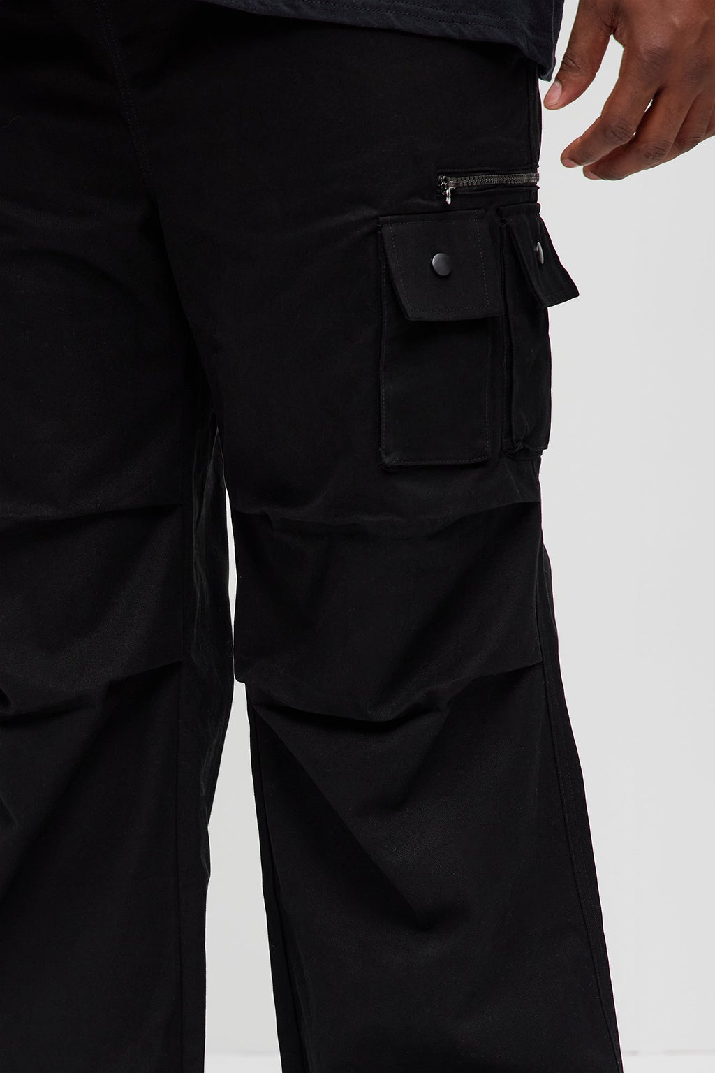 Practicable Baggy Utility Pants - Black