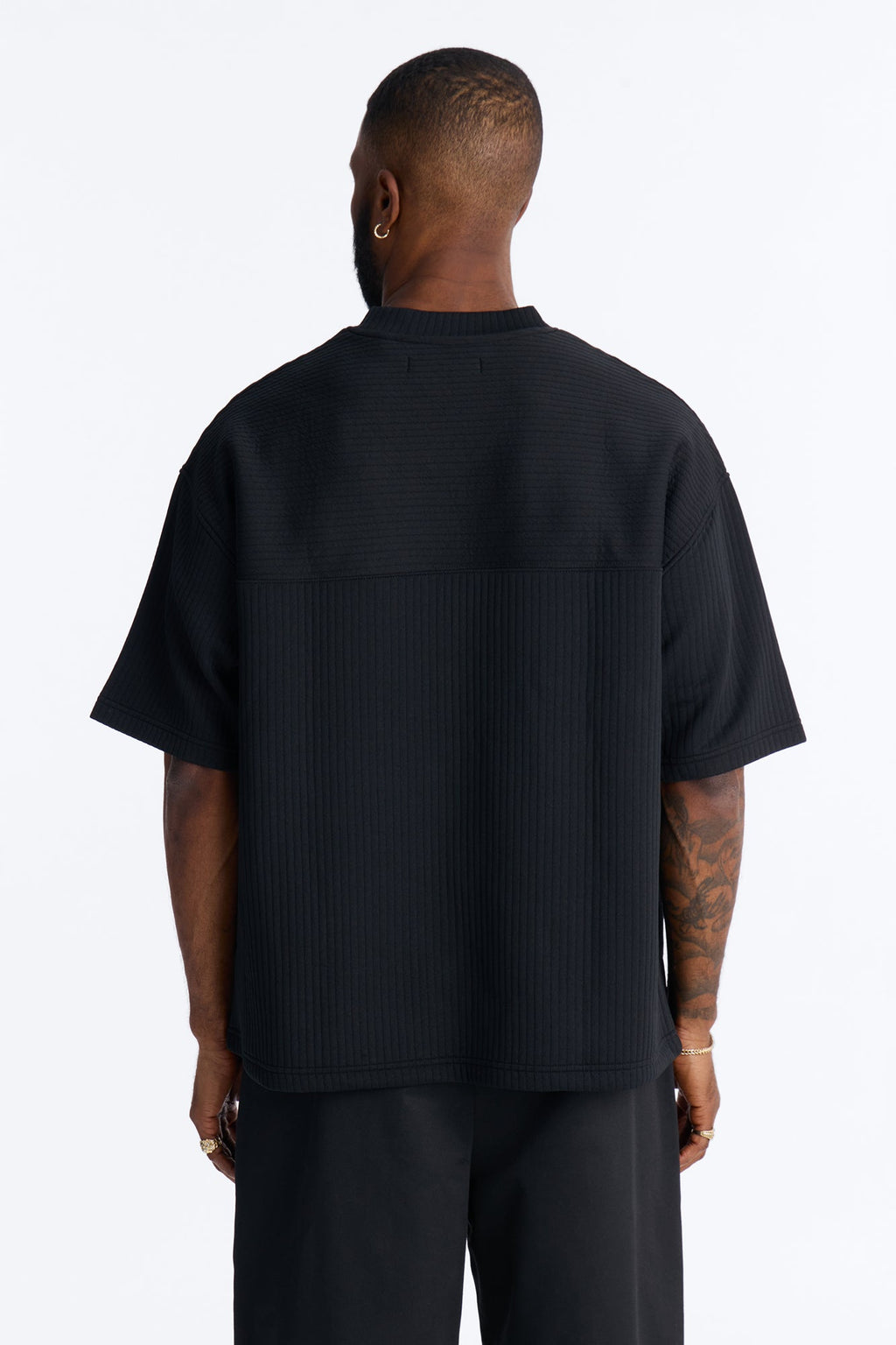 Double 0 Short Sleeve Jersey - Black