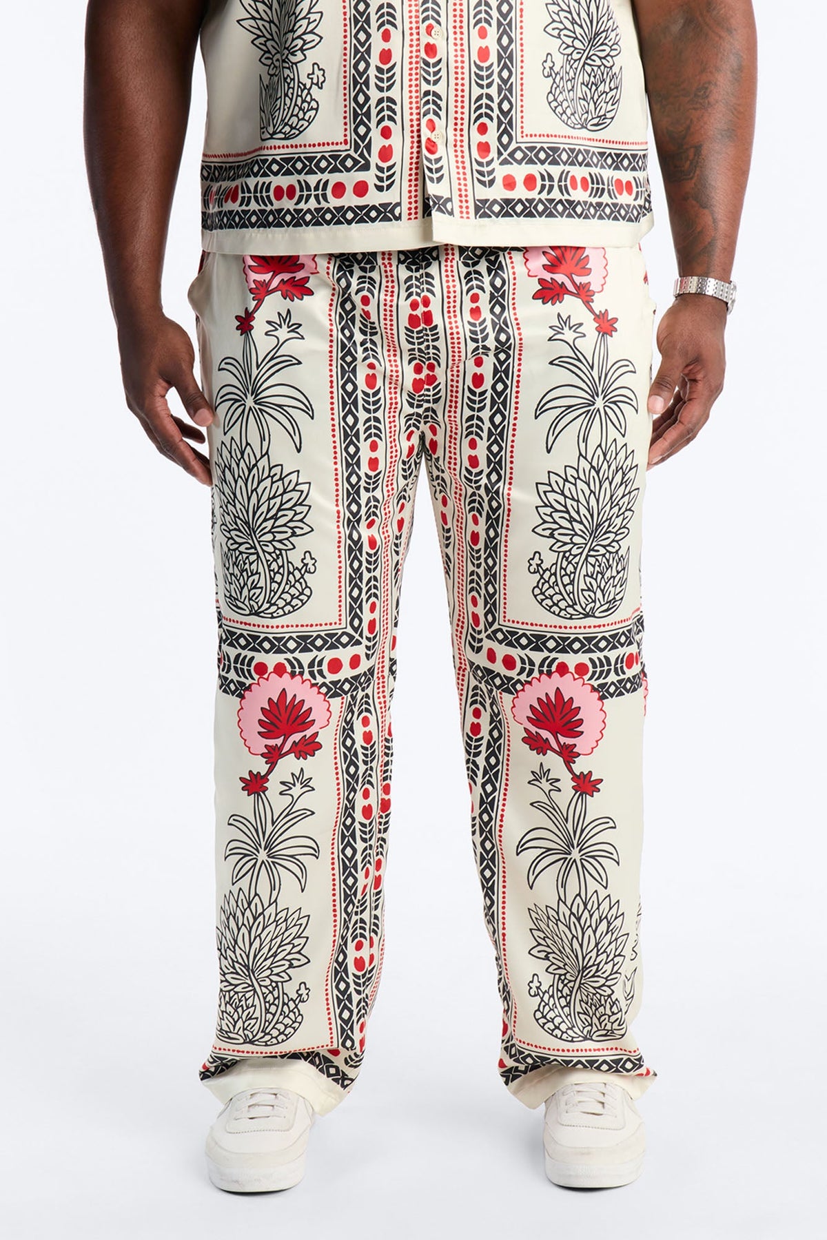 Patras Straight Pants - White