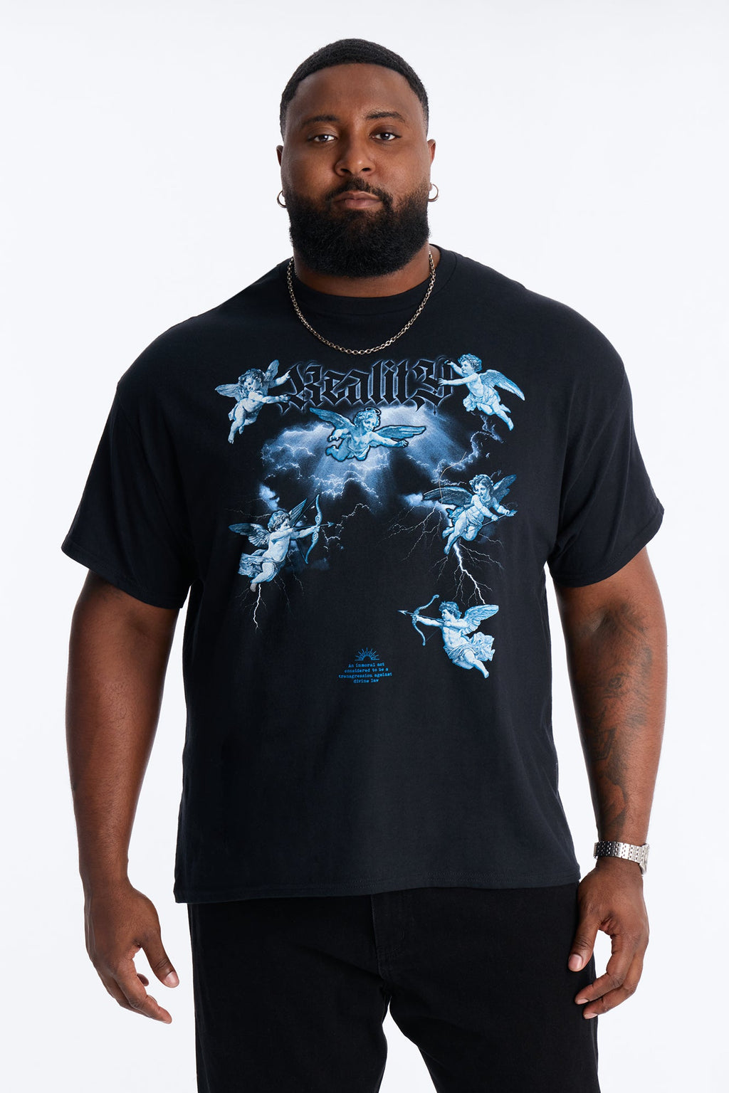 Reality Forever Short Sleeve Tee - Black