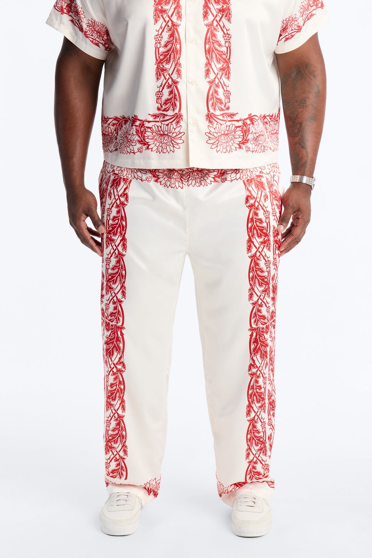 KOS Straight Pants - White