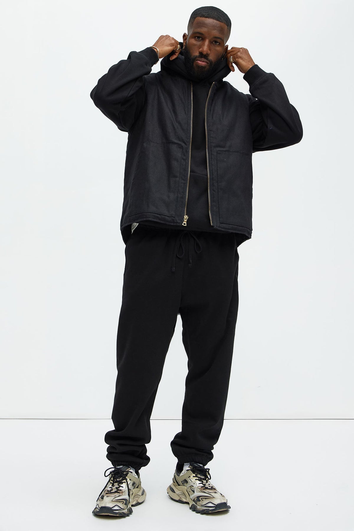 Tyson Heavyweight Sweat Jogger - Black