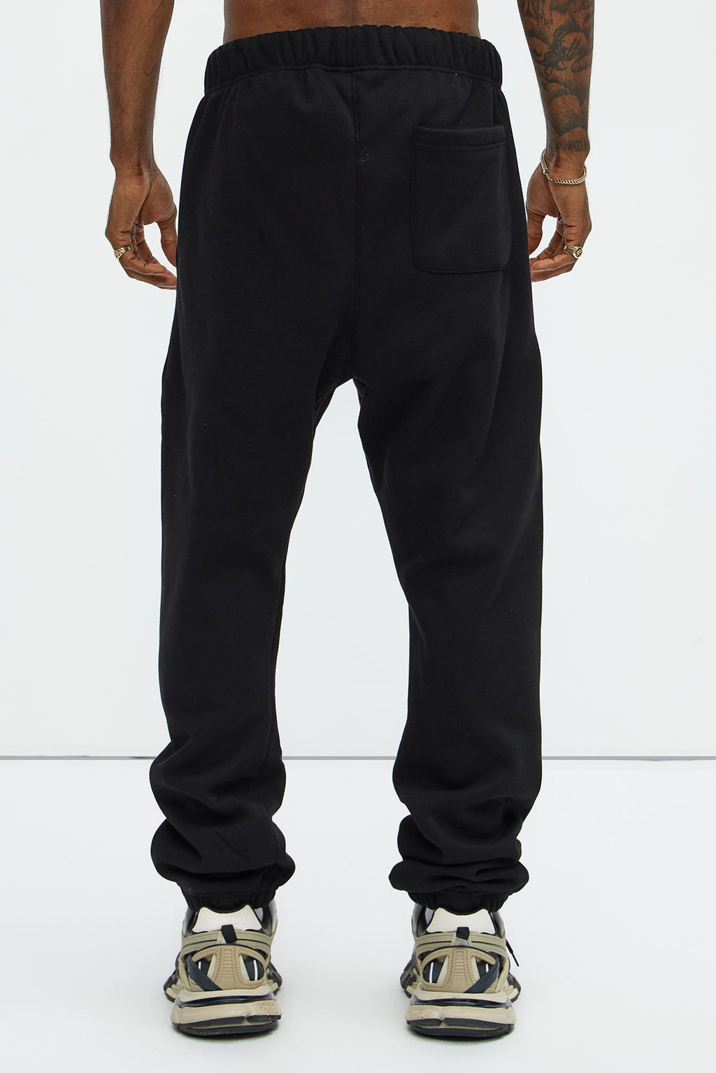 Tyson Heavyweight Sweat Jogger - Black