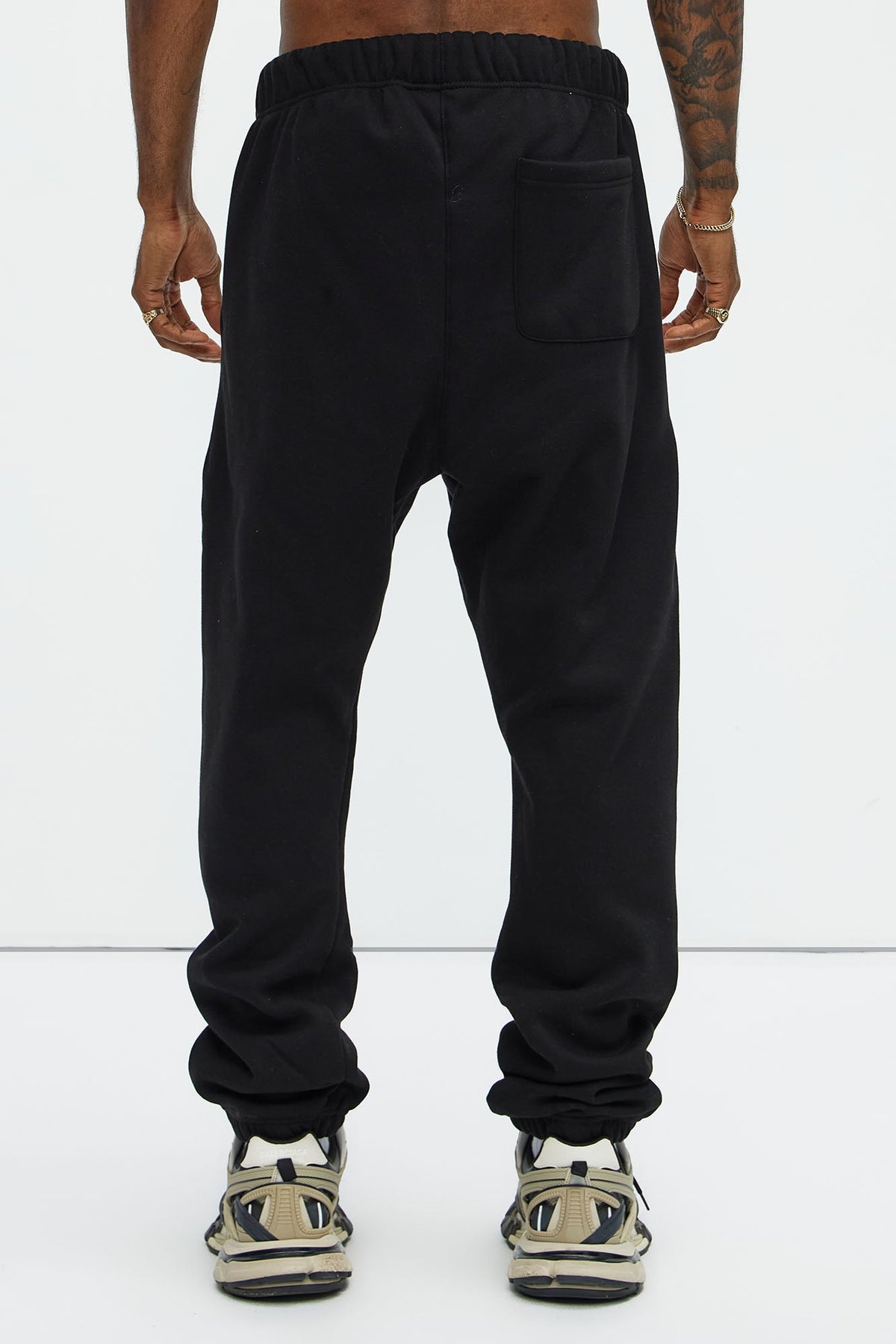 Tyson Heavyweight Sweat Jogger - Black