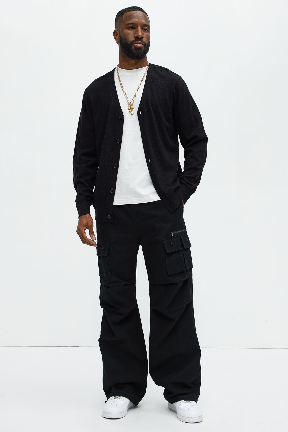 Practicable Baggy Utility Pants - Black