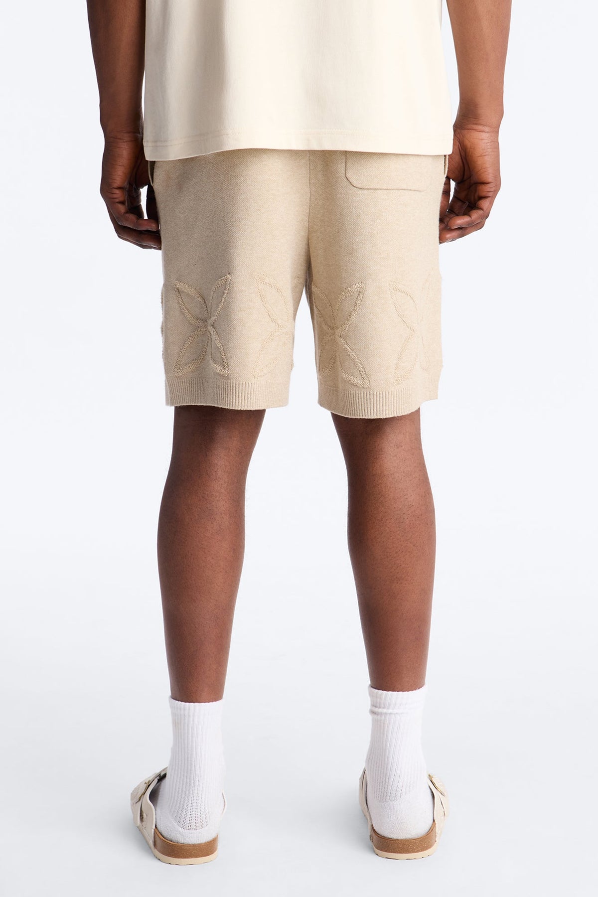Relaxed Soft Sands Knit Short - LightBrown