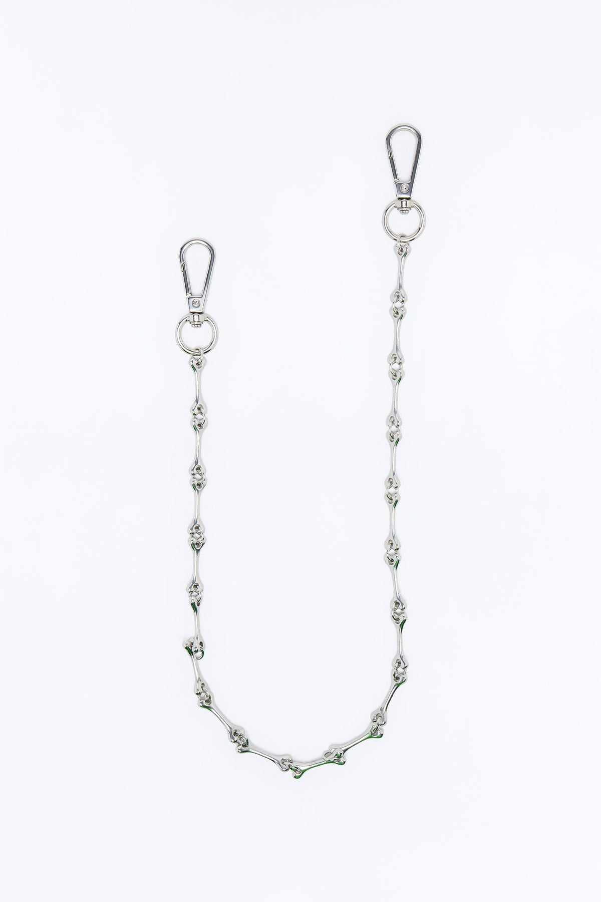 Bone Link Pant Chain - Silver