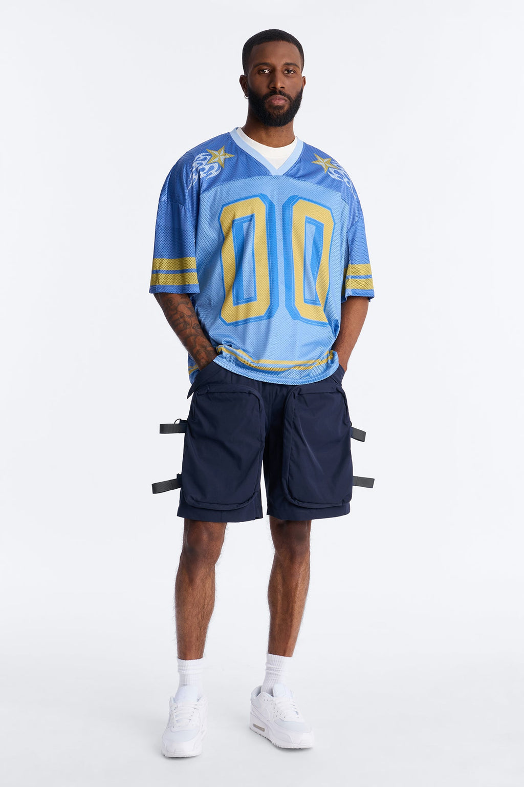 Relaxed Runyon Tech Short - Blue