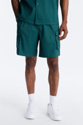 Show Up Relaxed Cargo Short - Teal