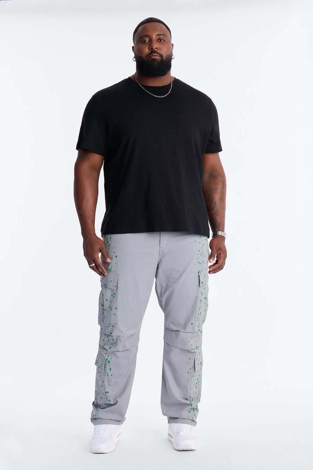 Straight New Age Canvas Pant - Grey