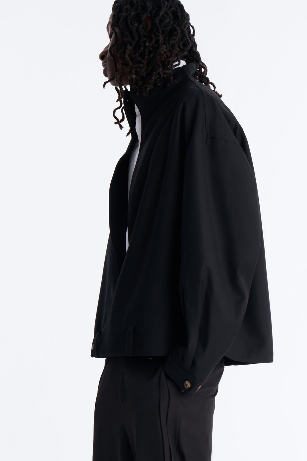 Relaxed Luxe Flow Blazer - Black