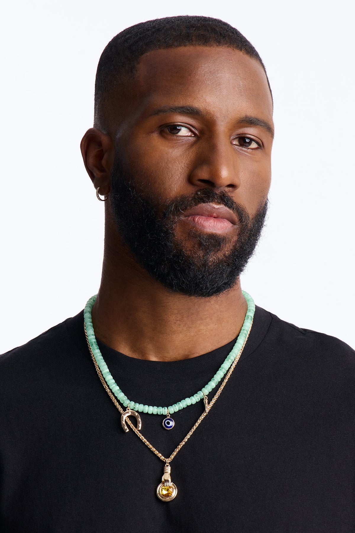 Good Luck Vibes Necklace Set - Gold