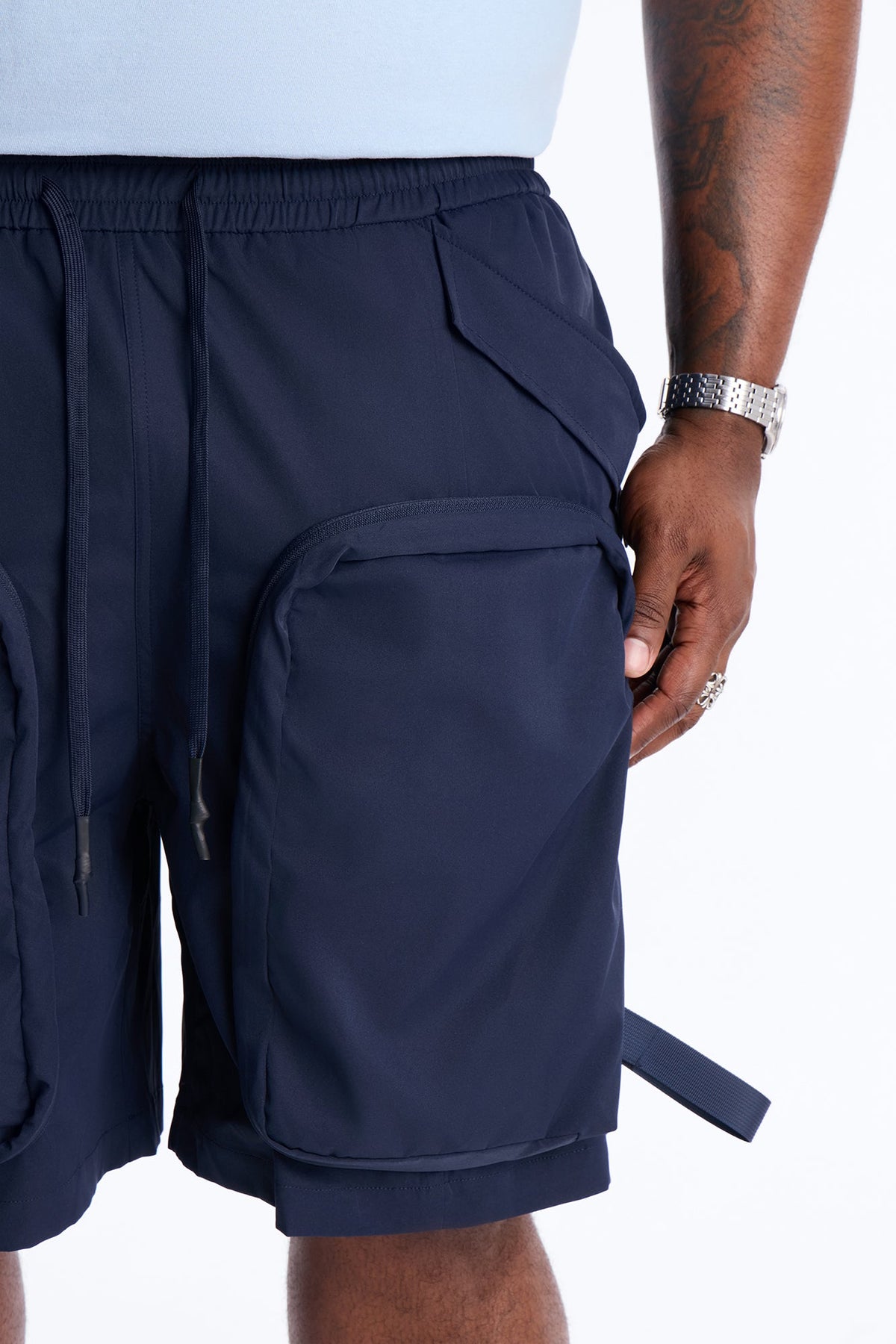 Relaxed Runyon Tech Short - Blue